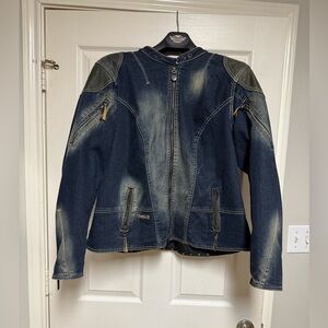 Harley Davidson 2x- plus size denim jacket